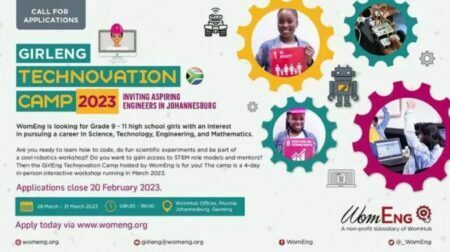 WomEng GirlEng Technovation Camp 2023 for High School Girls