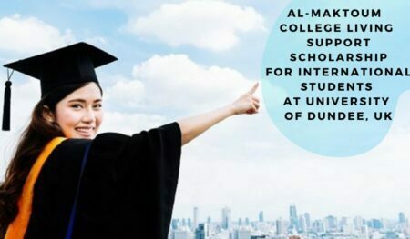 Al-Maktoum College Living Support Bursary 2023 at University of Dundee