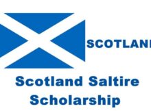 Scotland’s Saltire Scholarships 2023 For Postgraduate Students