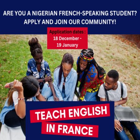 English Language Assistants 2024 Program in France