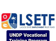 LSETF/UNDP 2024 Vocational Training Program