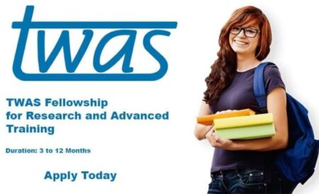 Fully Funded TWAS Fellowships 2024 for Research and Advanced Training