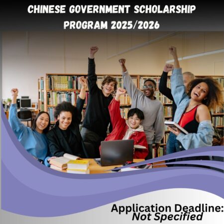 Chinese Government Scholarship Program 2025/2026