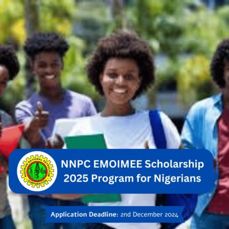 NNPC/MPN JV EMOIMEE Scholarship 2025 Program for Nigerians