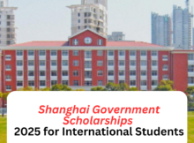 Shanghai Government Scholarships 2025 for International Students