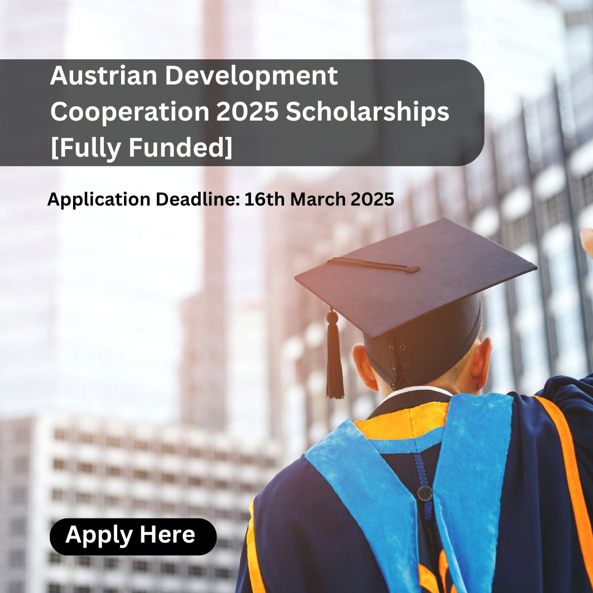 Austrian Development Cooperation 2025 Scholarships
