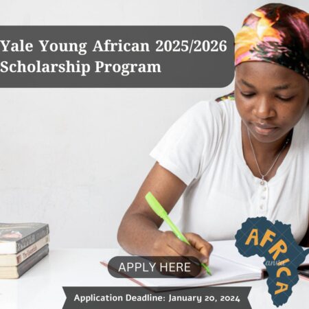 Yale Young African Scholars Program 2025 in USA