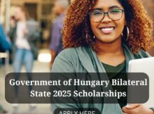 Government of Hungary Bilateral State 2025 Scholarships