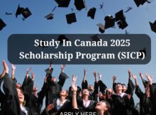 Study In Canada 2025 Scholarship Program (SICP)